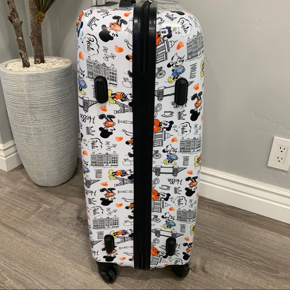 NWT Disney Minnie Mouse Collection Suitcase - 28” - Picture 4 of 7